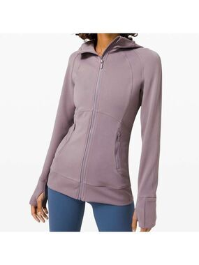 Lululemon Day Maker Full Zip Hoodie Lunar Rock Size 6